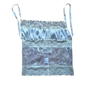 Sheer Lace & Satin Camisole